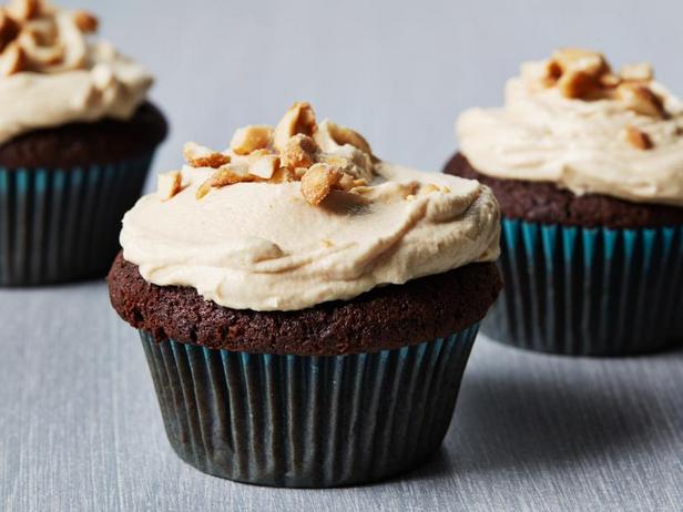 Rezept für Schokoladen-Erdnussbutter-Cupcakes