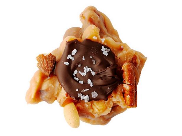 Zubereitung - Karamelldessert mit Schokolade und Nüssen
