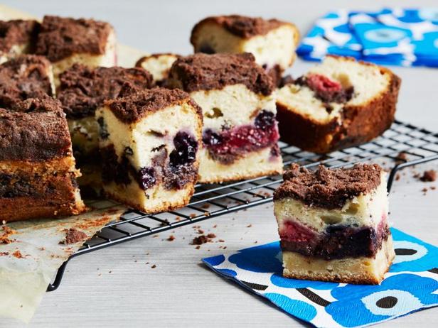 Rezept für Schokoladen-Beeren-Kaffee-Torte
