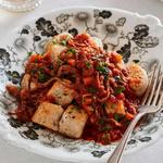 Matzengnocchi mit Rinderbrustragout