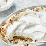 Geschichteter Bananenpudding