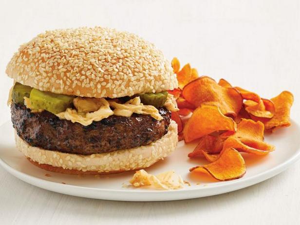 Zubereitung - Sesam-Rindfleischburger mit Kimchi-Mayo