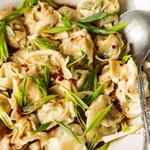 Wontons in Sojaölsauce