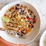 Gegrillter Mahi-Mahi in kubanischer Zitrusdressing