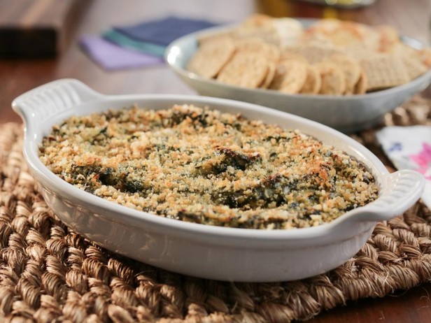 Würziger Krabben-Spinat-Dip