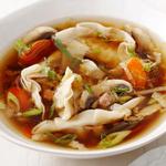شوربة الزلابية الآسيوية