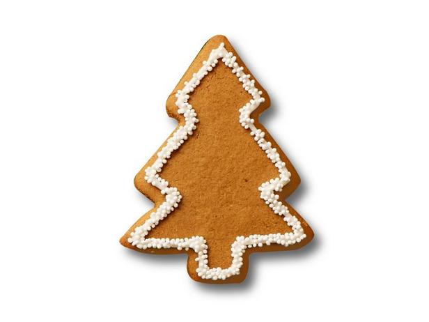 Wie man Lebkuchen-Weihnachtsbäume herstellt