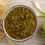 Tomatillo-Salsa mit Tequila
