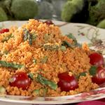 سلطة الكسكس مع الطماطم