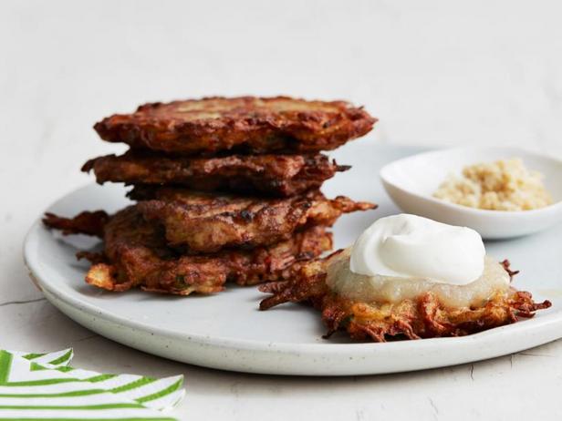 Rezept für würzige Karotten-Latkes