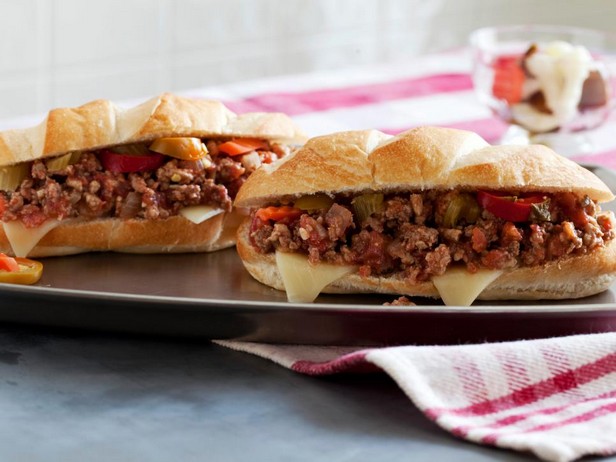Italienische Sloppy Joe's Sandwiches