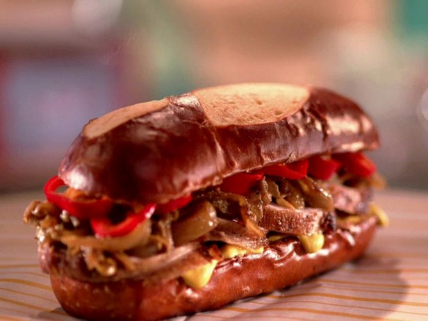 Schweinefilet-Sandwich