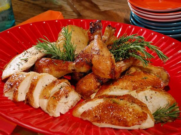 Rezept für toskanisches Rosmarin-Räucherhähnchen