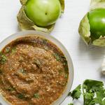 Gegrillte Tomatillo-Salsa