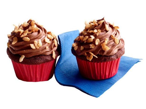 Rice Krispie Cupcakes