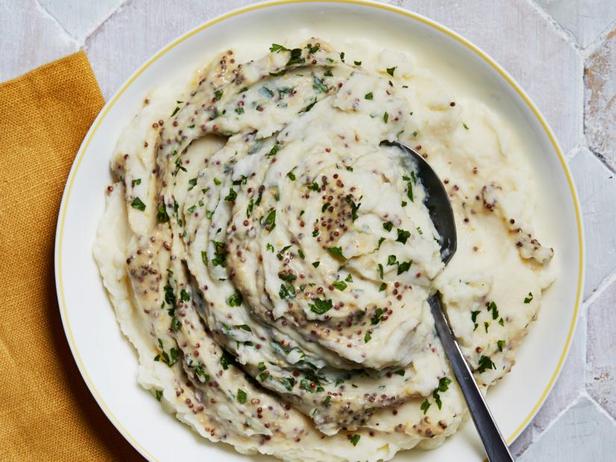 Zubereitung - Kartoffelpüree mit Senf und Kräutern