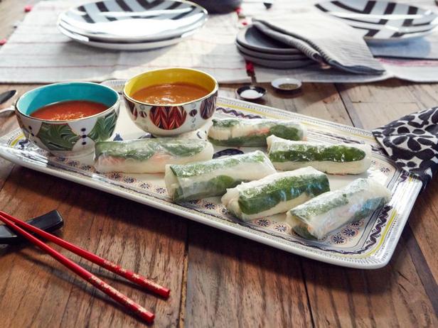 So macht man Tofu-Sommerrollen