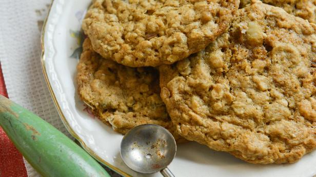 Rezept für Haferflockenkekse mit Melasse