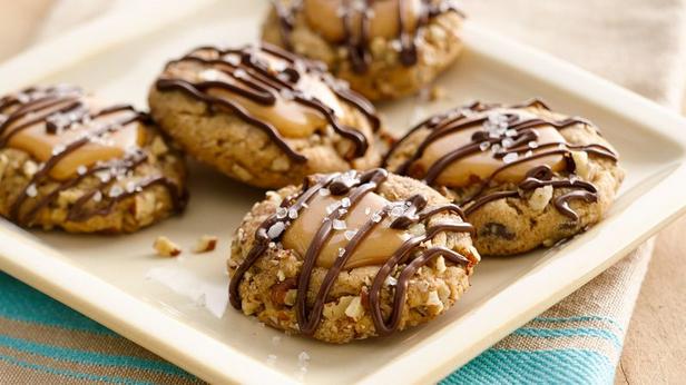 วิธีทำ - คุกกี้ช็อกโกแลตคาราเมลพีแคน Godiva