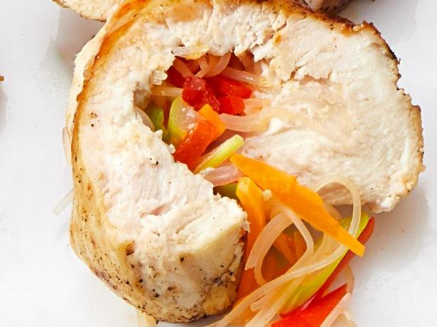 Zubereitung - Thailändische Hähnchenröllchen vom Grill