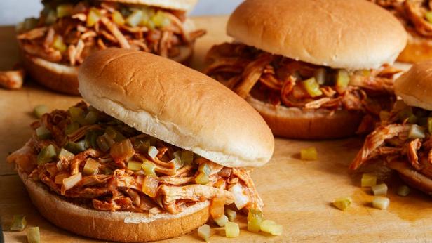 Zubereitung - Hähnchen-Sandwiches mit BBQ-Sauce