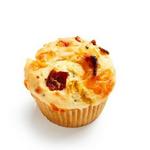 Kartoffelmuffins mit irischem Cheddar und Speck