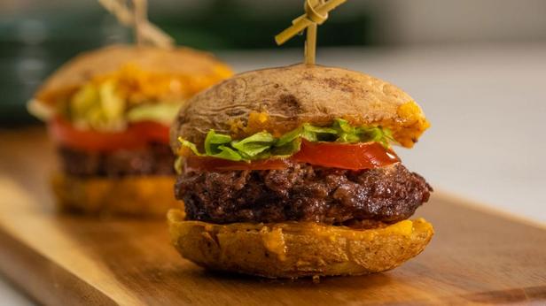 Rezept für gefüllte Kartoffelschalenburger