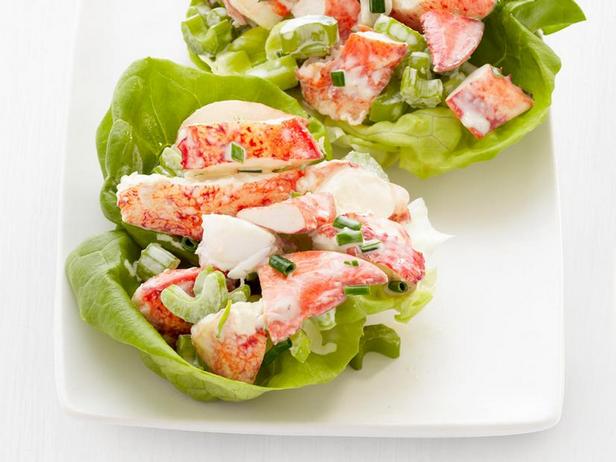 Zubereitung - Hummersalat in Salatblättern