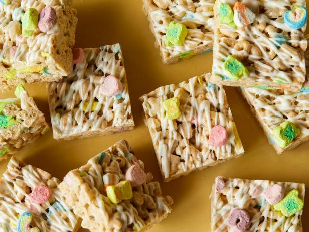 Rezept für ein Lucky Charms Frühstücksmüsli-Dessert