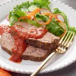 Hackbraten mit Tomatensoße