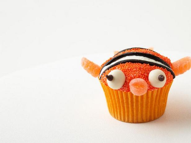 Come preparare i cupcake a forma di pesce pagliaccio