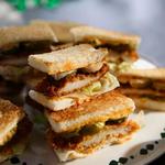 Frittierte Hähnchensandwiches mit Chipotle-Mayo