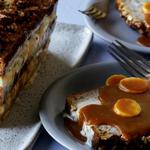 Bananenbrot-Eiscremetorte