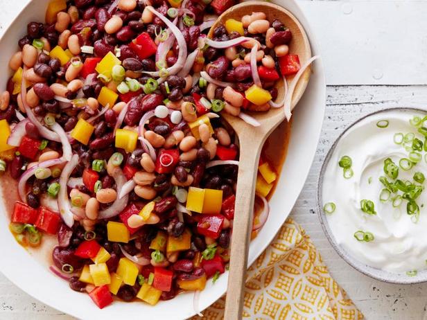 Zubereitung - Würziger Dreibohnensalat