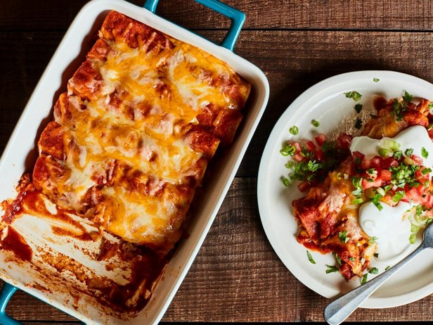 Hühnchen-Enchiladas