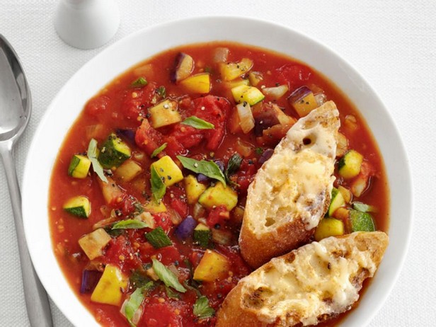 Ratatouille-Suppe