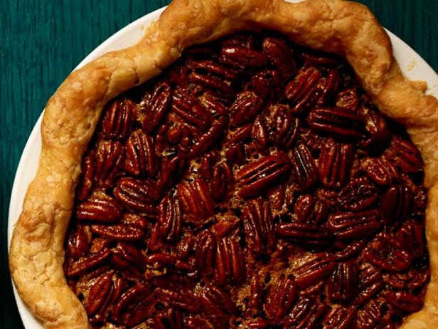 Rezept für Pekannusskuchen mit Melasse und Bourbon