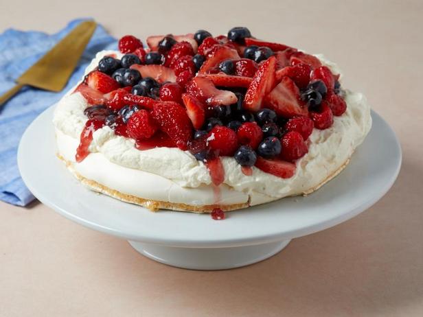 Wie man eine Pavlova-Torte backt
