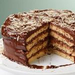 Erdnussbutter-, Schokoladen- und Kokosnusskuchen