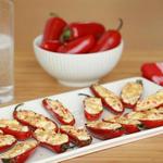 Gefüllte Jalapeños mit Käse und Pimento