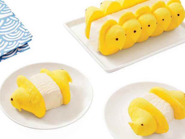 So macht man ein Marshmallow-Vogel-Eiscreme-Sandwich