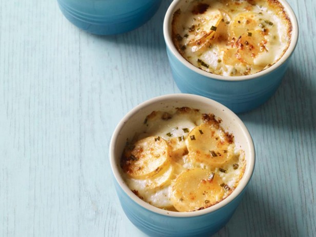 Kartoffelgratin im Topf