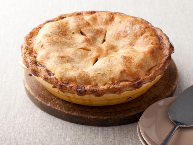 Amerikanischer hoher Apfelkuchen