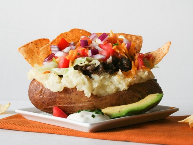 Gebackene Kartoffel-Tacos