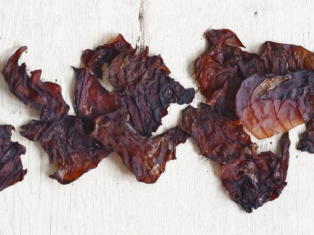 Rotkohlchips