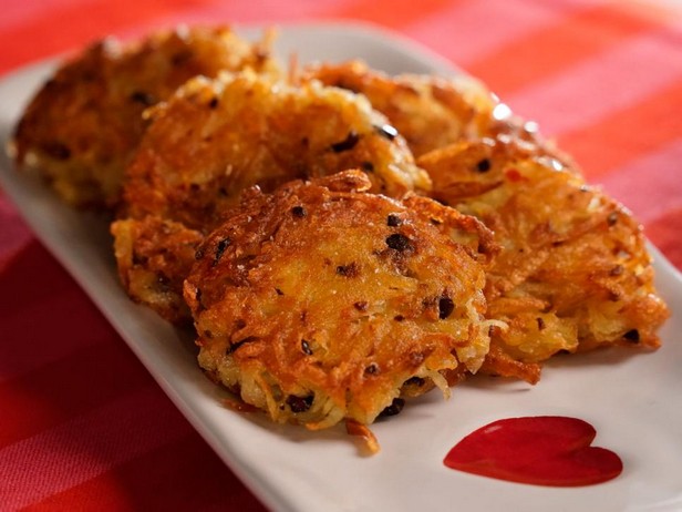 Kartoffelpuffer mit Kakao