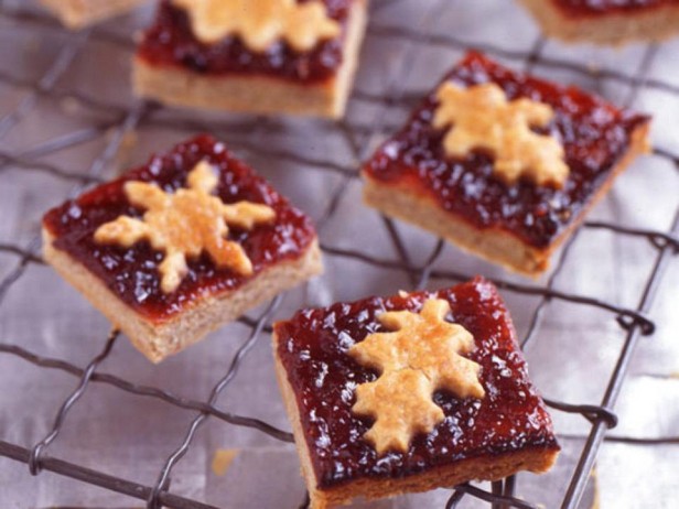 Tschechische Kekse mit Kirschmarmelade