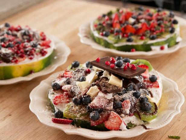 Wie man Wassermelonenpizza zubereitet