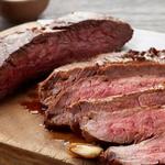 Flankensteak in Sojamarinade