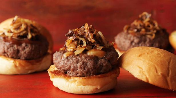 Zubereitung - Würzige Juicy Lucy Mini-Burger
